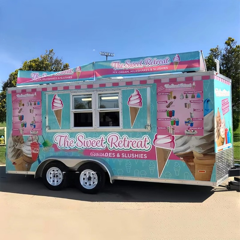 USA Approved Custom Food Trail - Commercial Kitchen Trailer recension och pris