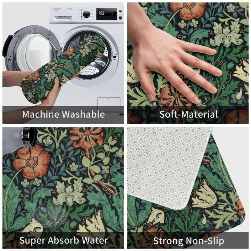 William Morris  Rug Front Floo - Commercial Kitchen Non Slip Flooring recension och pris