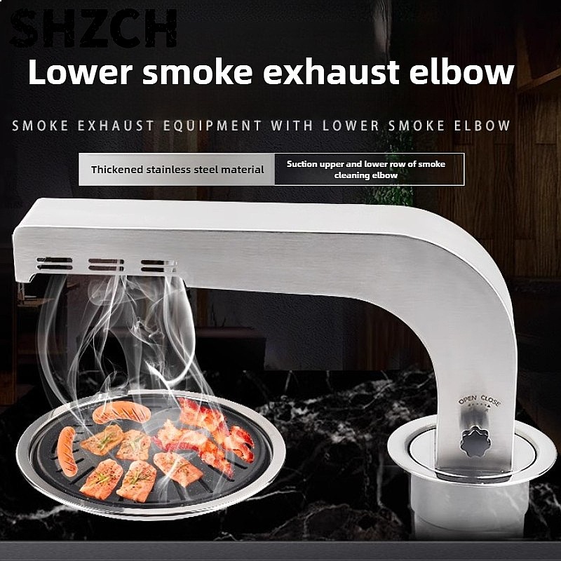 Updraft BBQ Vent Hood Elbow Co - Commercial Kitchen Vent Cleaning recension och pris