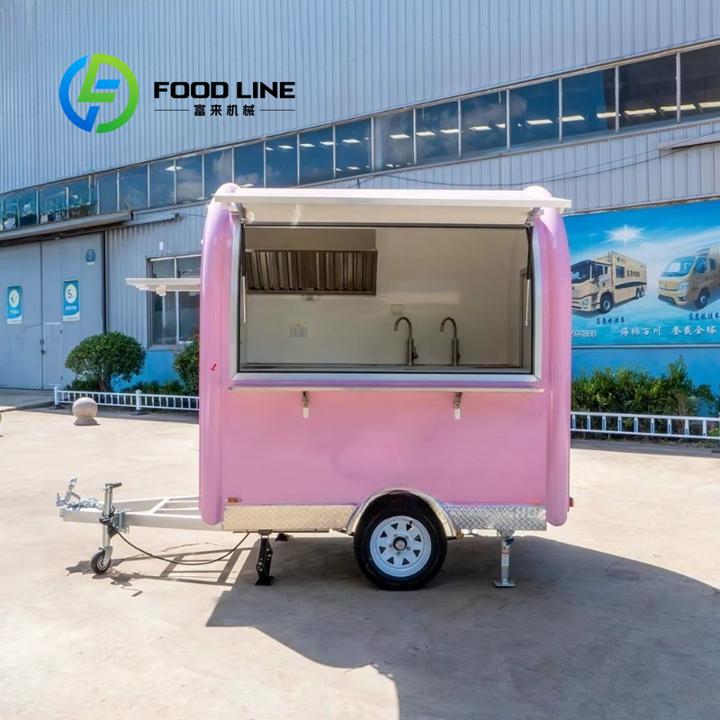 Customized Vintage Pink Mini F - Commercial Kitchen Trailer recension och pris