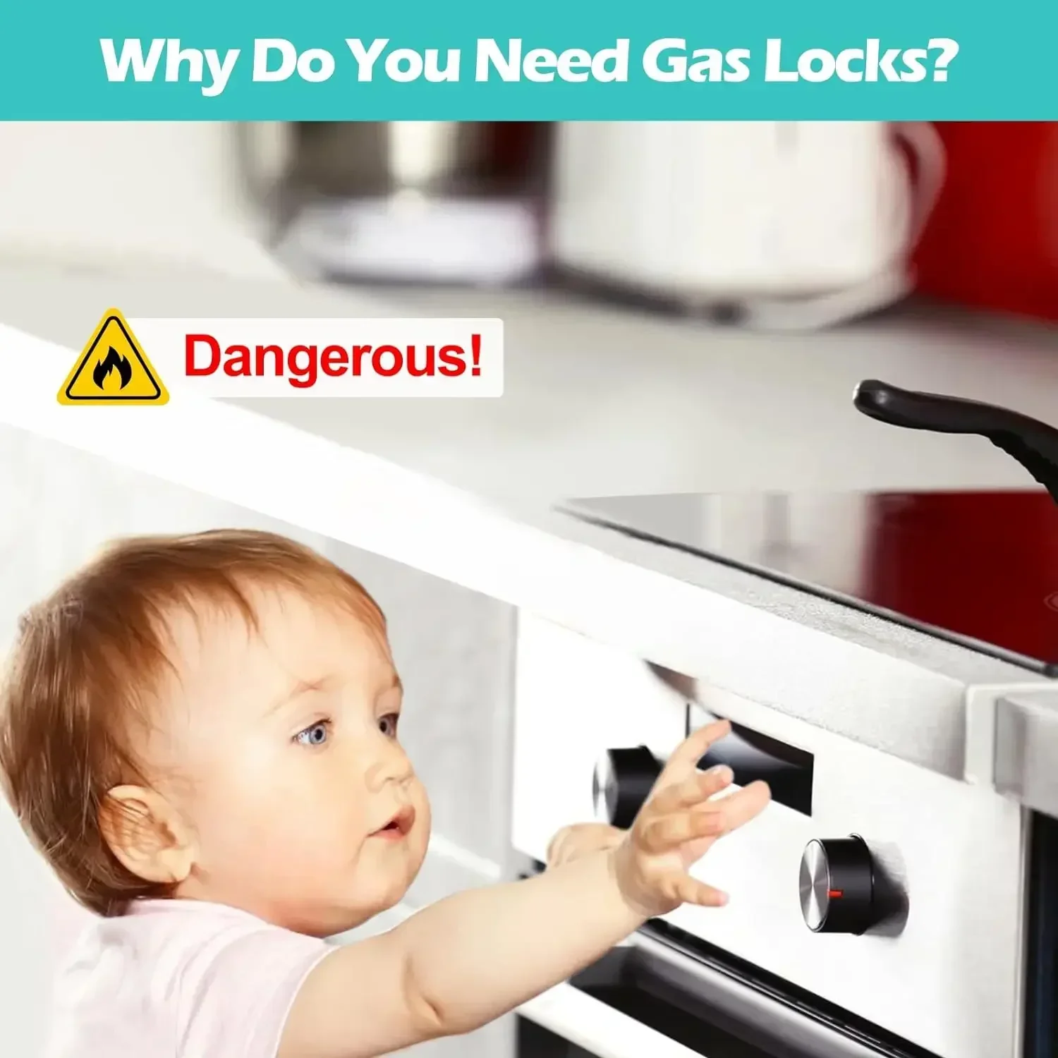 Childproof Kitchen Safety Set  - Commercial Kitchen Warmer recension och pris