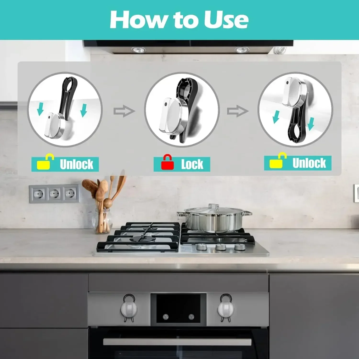 Childproof Kitchen Safety Set  - Commercial Kitchen Warmer recension och pris