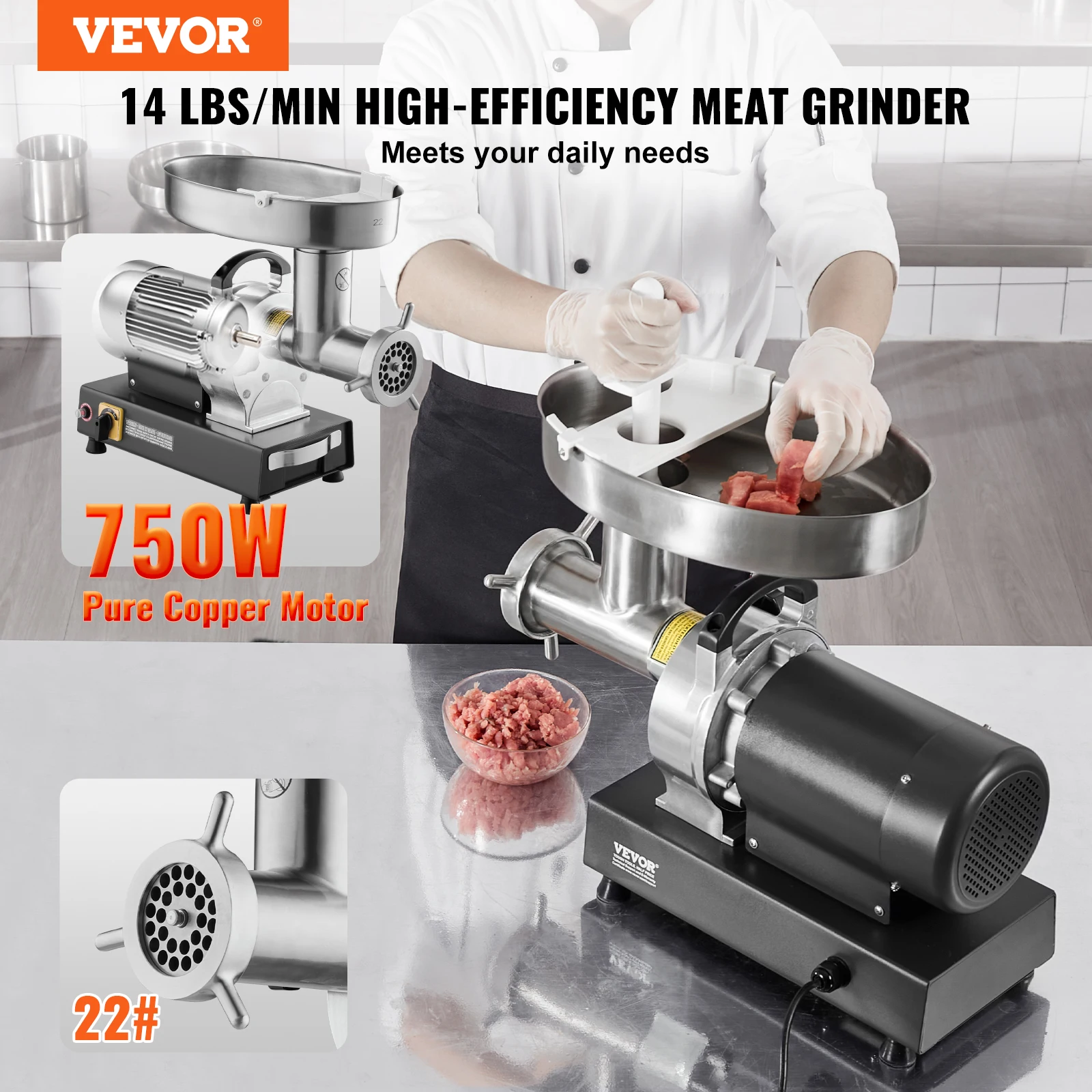 Succebuy Meat Grinder Electric - Commercial Kitchen Store recension och pris
