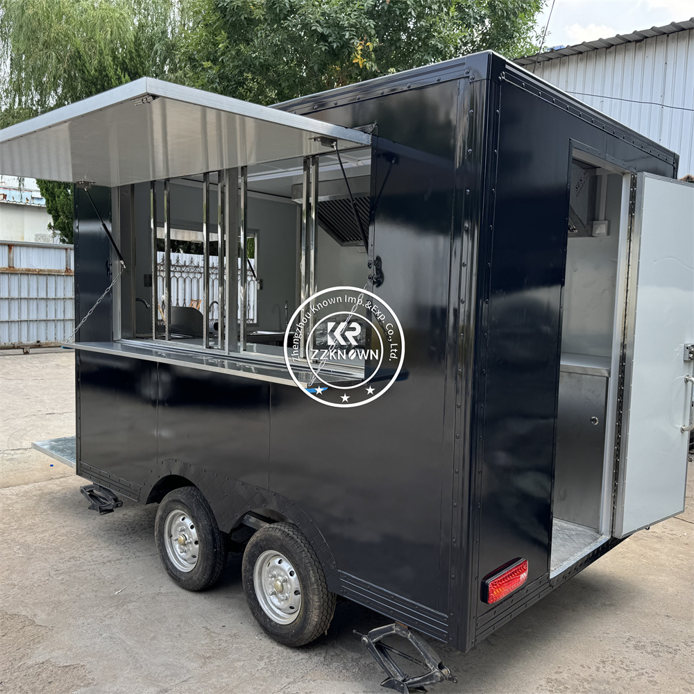 Factory Built Fast Food Truck  - Commercial Kitchen Trailer recension och pris