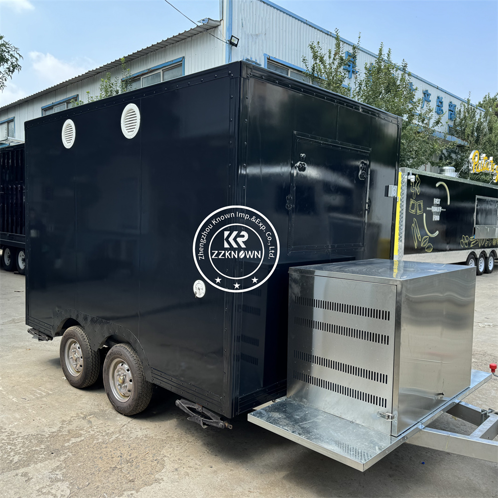 Factory Built Fast Food Truck  - Commercial Kitchen Trailer recension och pris