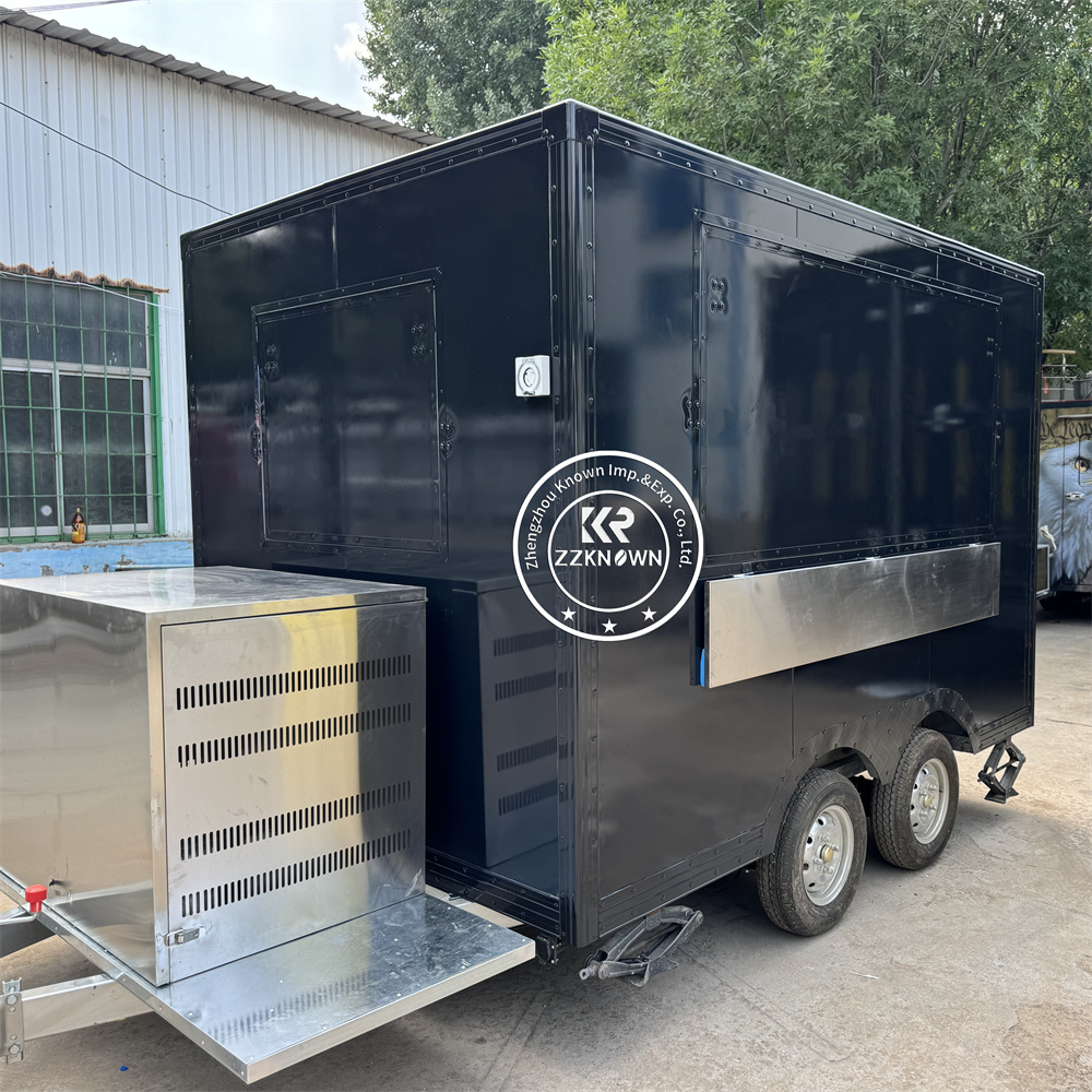 Factory Built Fast Food Truck  - Commercial Kitchen Trailer recension och pris