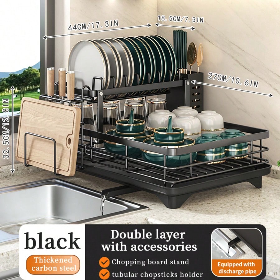 This Double-Layered, Large Met - Commercial Kitchen Knife Holder recension och pris