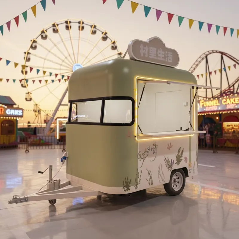Custom Mobile Food Vending Tru - Commercial Kitchen Trailer recension och pris