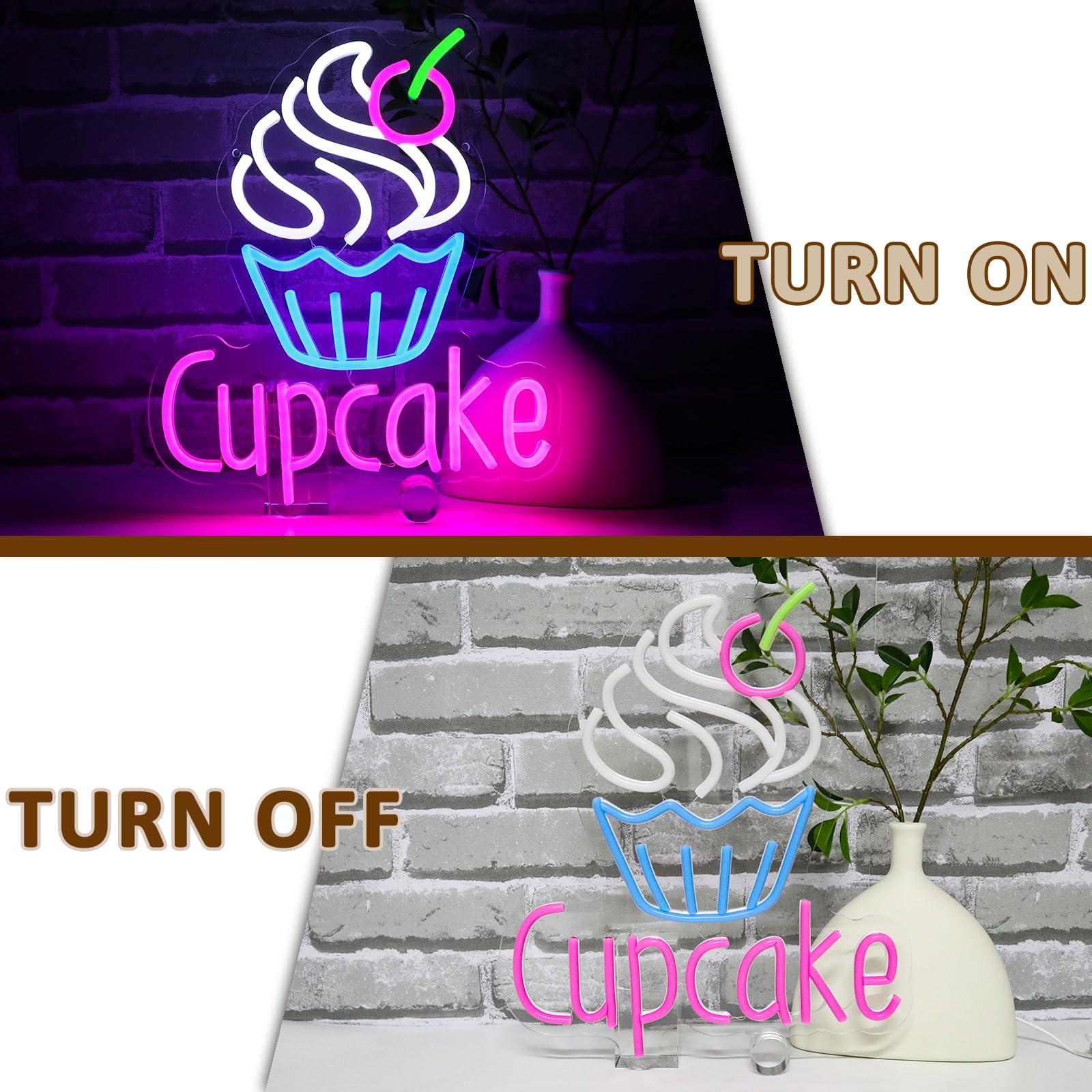 Cupcake Neon Sign for Wall Dec - Commercial Kitchen Store recension och pris