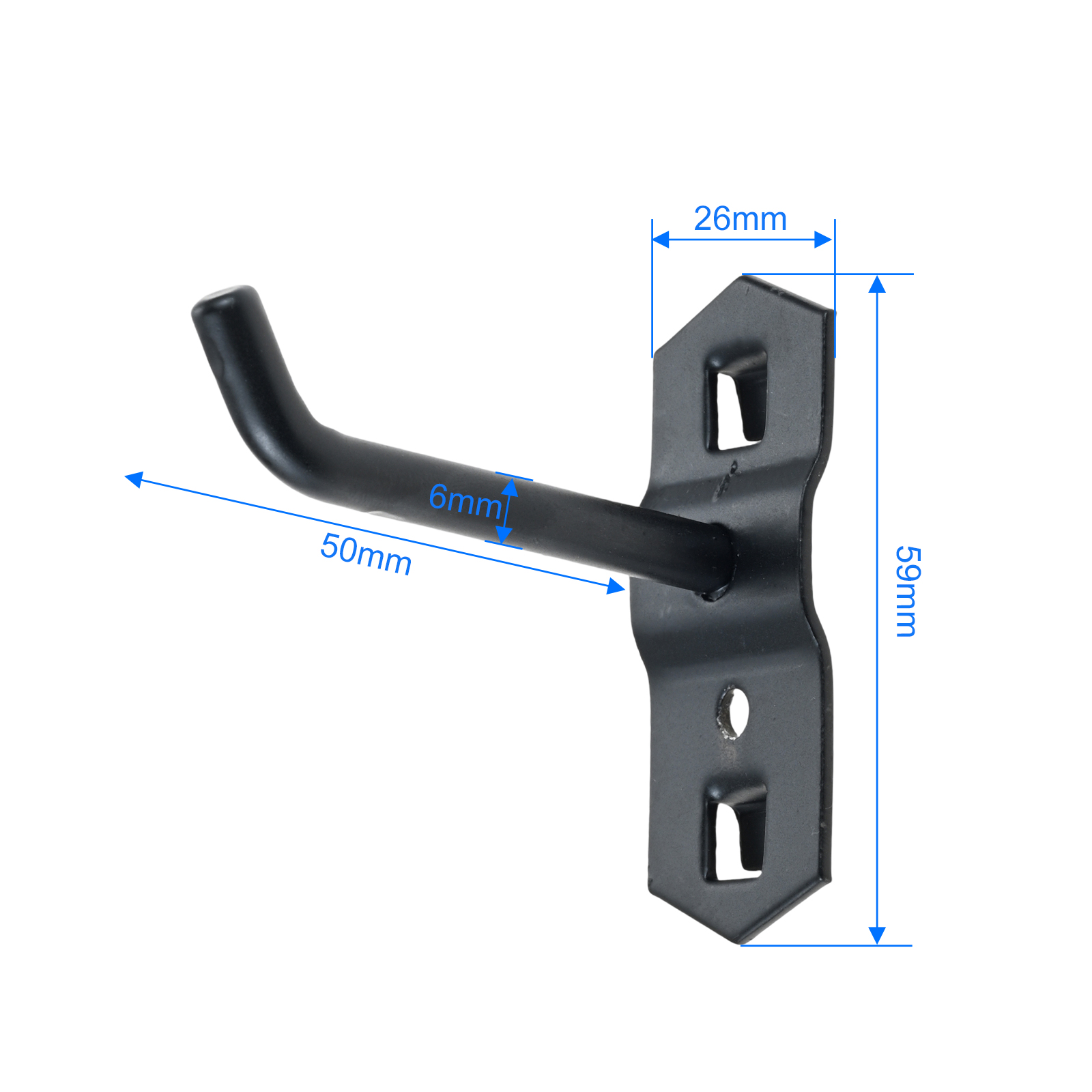 10Pcs/set 50mm Black Hole Boar - Commercial Kitchen Rack recension och pris