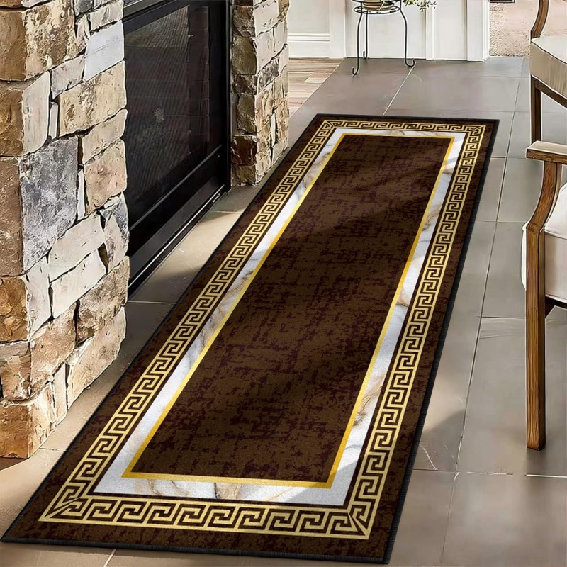 Abstract Art Runner Rug Blue Y - Commercial Kitchen Non Slip Flooring recension och pris