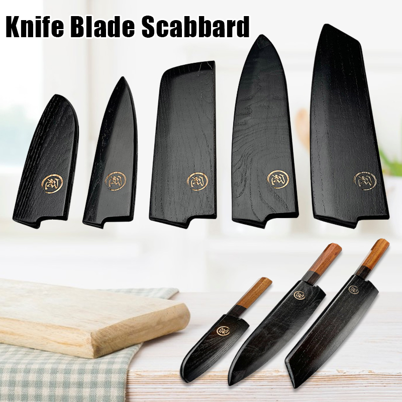 Handmade Black Wood Japanese C - Commercial Kitchen Knife Holder recension och pris