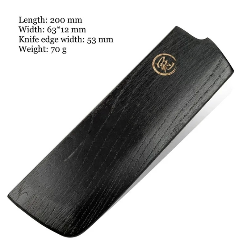 Handmade Black Wood Japanese C - Commercial Kitchen Knife Holder recension och pris