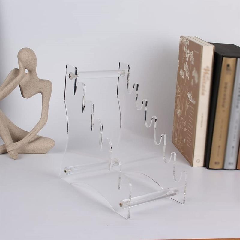 Transparent Knife Display Stan - Commercial Kitchen Knife Holder recension och pris