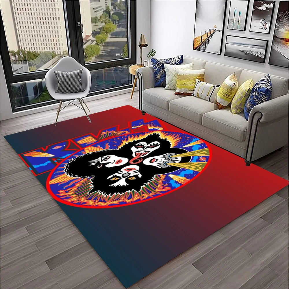 Retro KISS Rock Band Carpet Ru - Commercial Kitchen Non Slip Flooring recension och pris