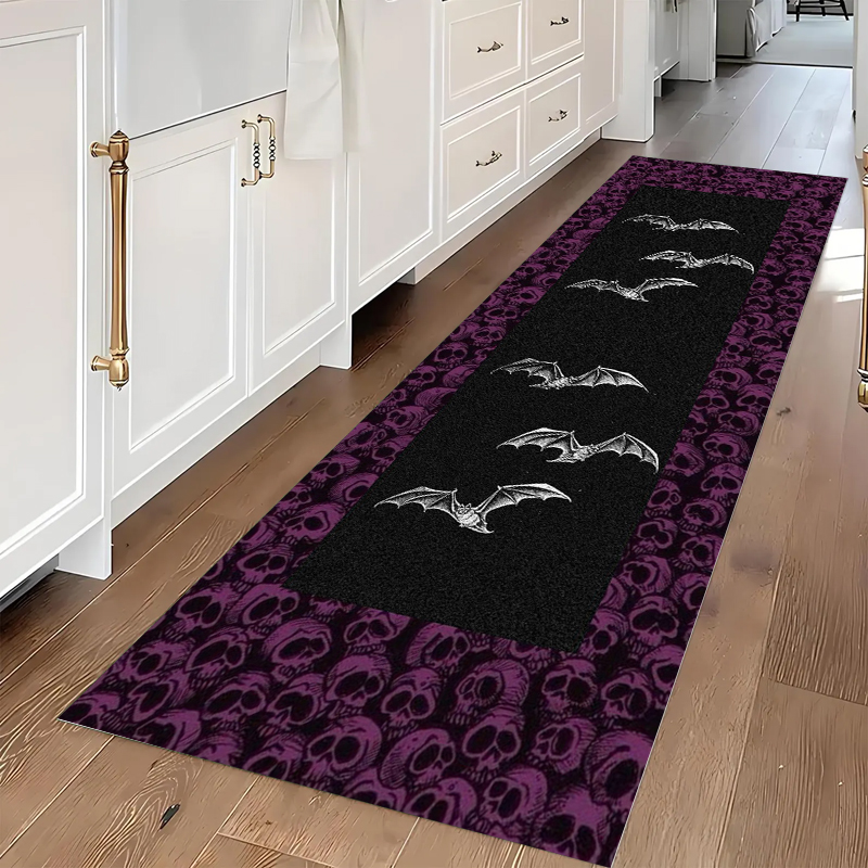 Gothic Skull & Bat Runner Area - Commercial Kitchen Non Slip Flooring recension och pris