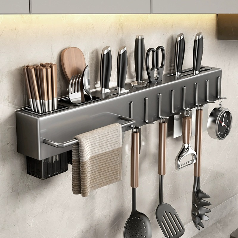 Multifunctional Wall-Mounted K - Commercial Kitchen Knife Holder recension och pris