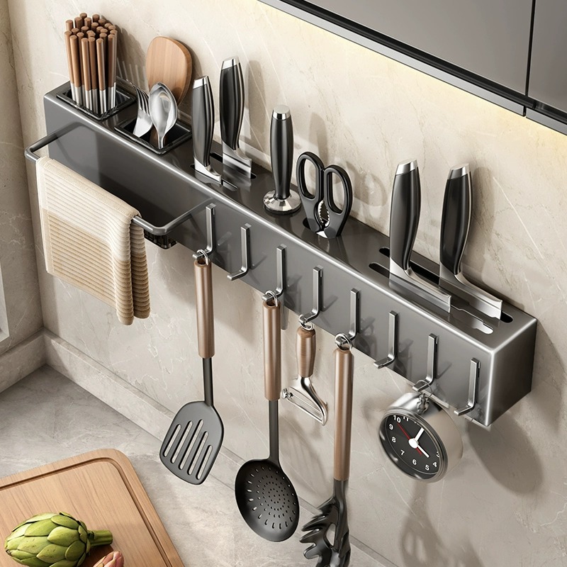 Multifunctional Wall-Mounted K - Commercial Kitchen Knife Holder recension och pris