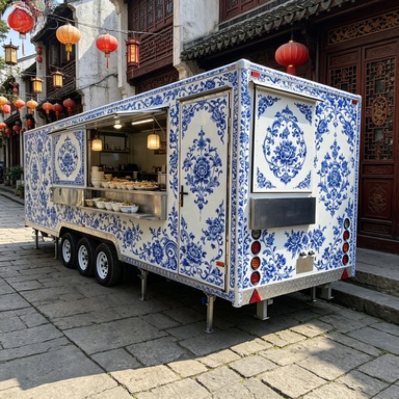 Hot Dog BBQ Mobile Kitchen Tra - Commercial Kitchen Trailer recension och pris