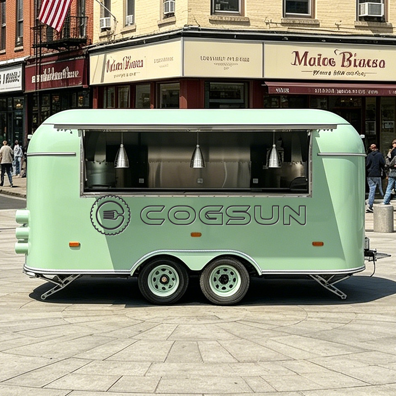 COGSUN Mobile Stainless Steel  - Commercial Kitchen Trailer recension och pris