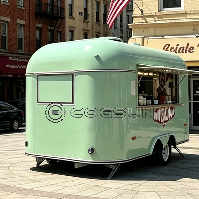 COGSUN Mobile Stainless Steel  - Commercial Kitchen Trailer recension och pris