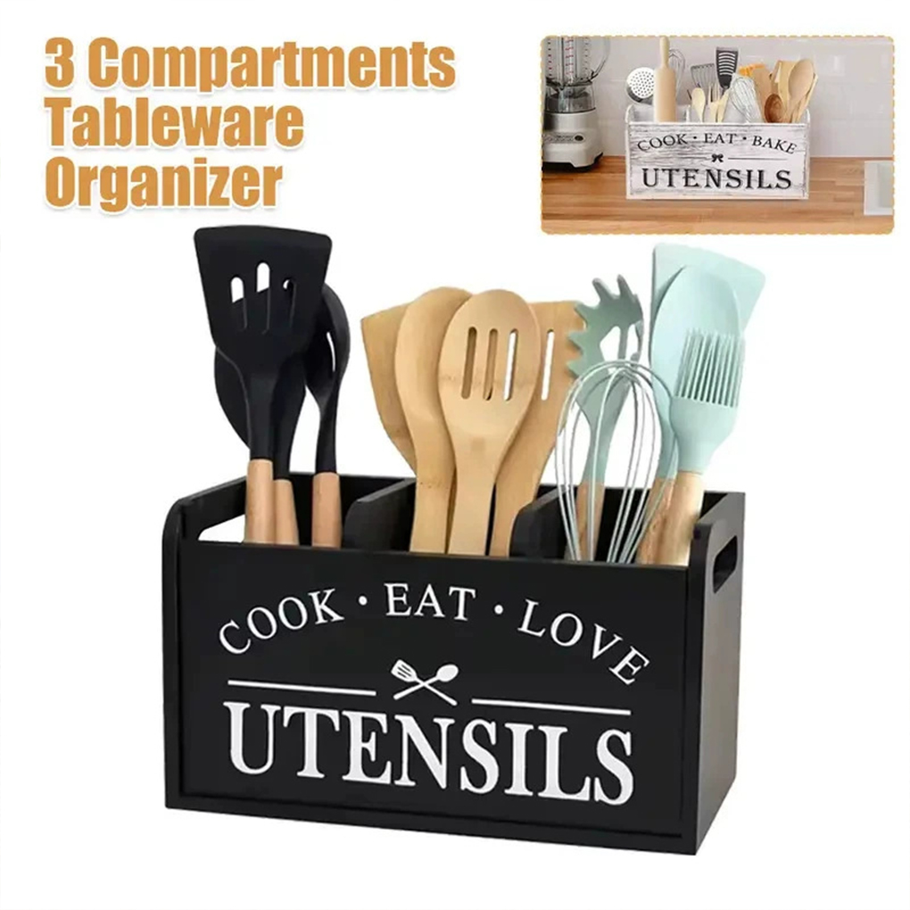 Wood Kitchen Utensils Holder 3 - Commercial Kitchen Knife Holder recension och pris