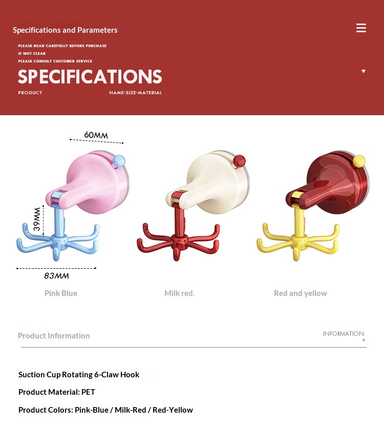Suction Cup Rotating Kitchen H - Commercial Kitchen Rack recension och pris