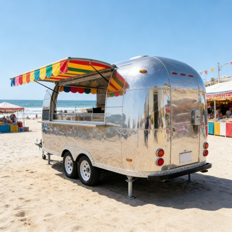 4WD Food Trailer Fully Equippe - Commercial Kitchen Trailer recension och pris