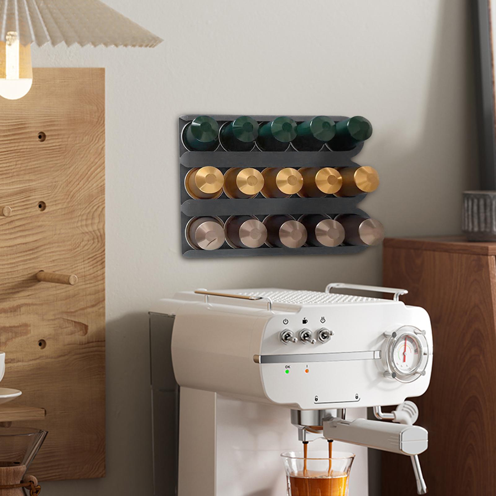Coffee Pod Storage Wall Mounte - Commercial Kitchen Rack recension och pris