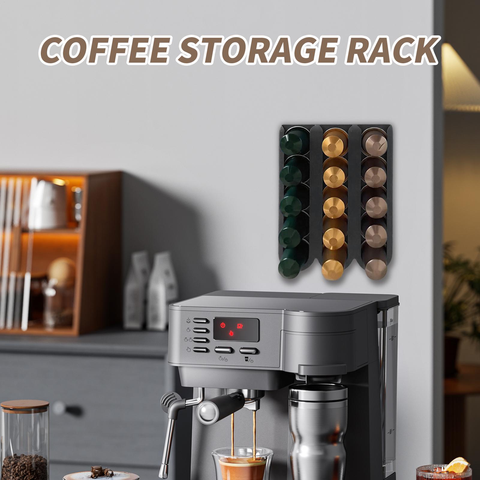 Coffee Pod Storage Wall Mounte - Commercial Kitchen Rack recension och pris