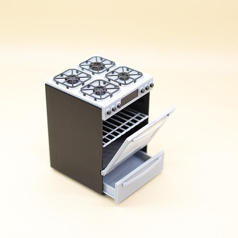 1/12 Miniature Gas Stove With  - Commercial Kitchen Warmer recension och pris