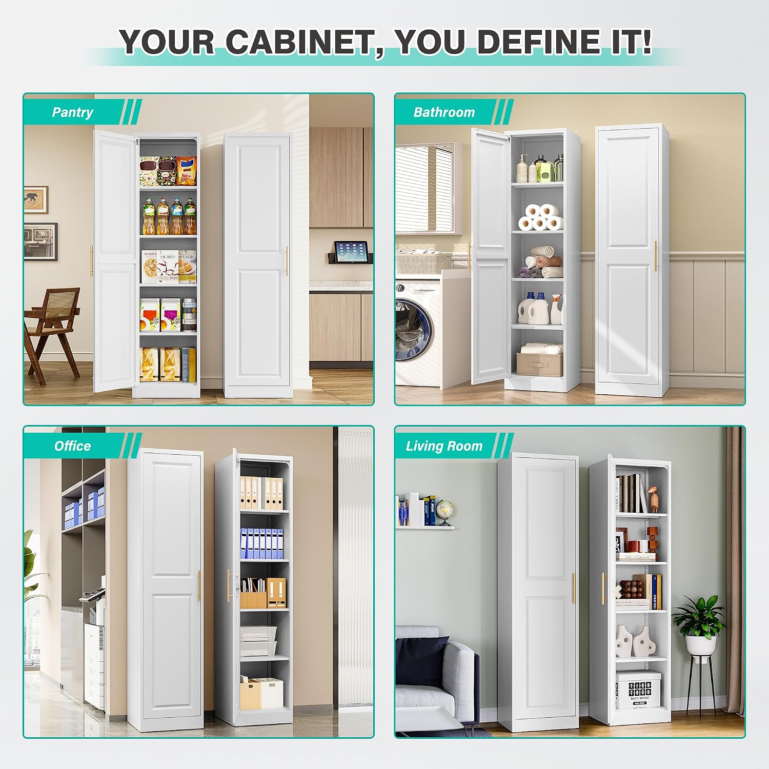 Tall Narrow Storage Cabinet Wi - Commercial Kitchen Rack recension och pris