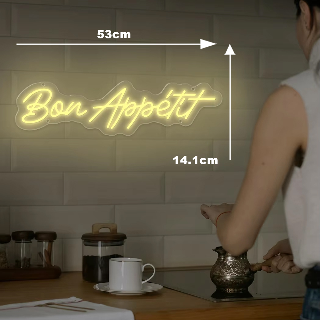 Bon Appetite Neon LED Sign Wal - Commercial Kitchen Store recension och pris