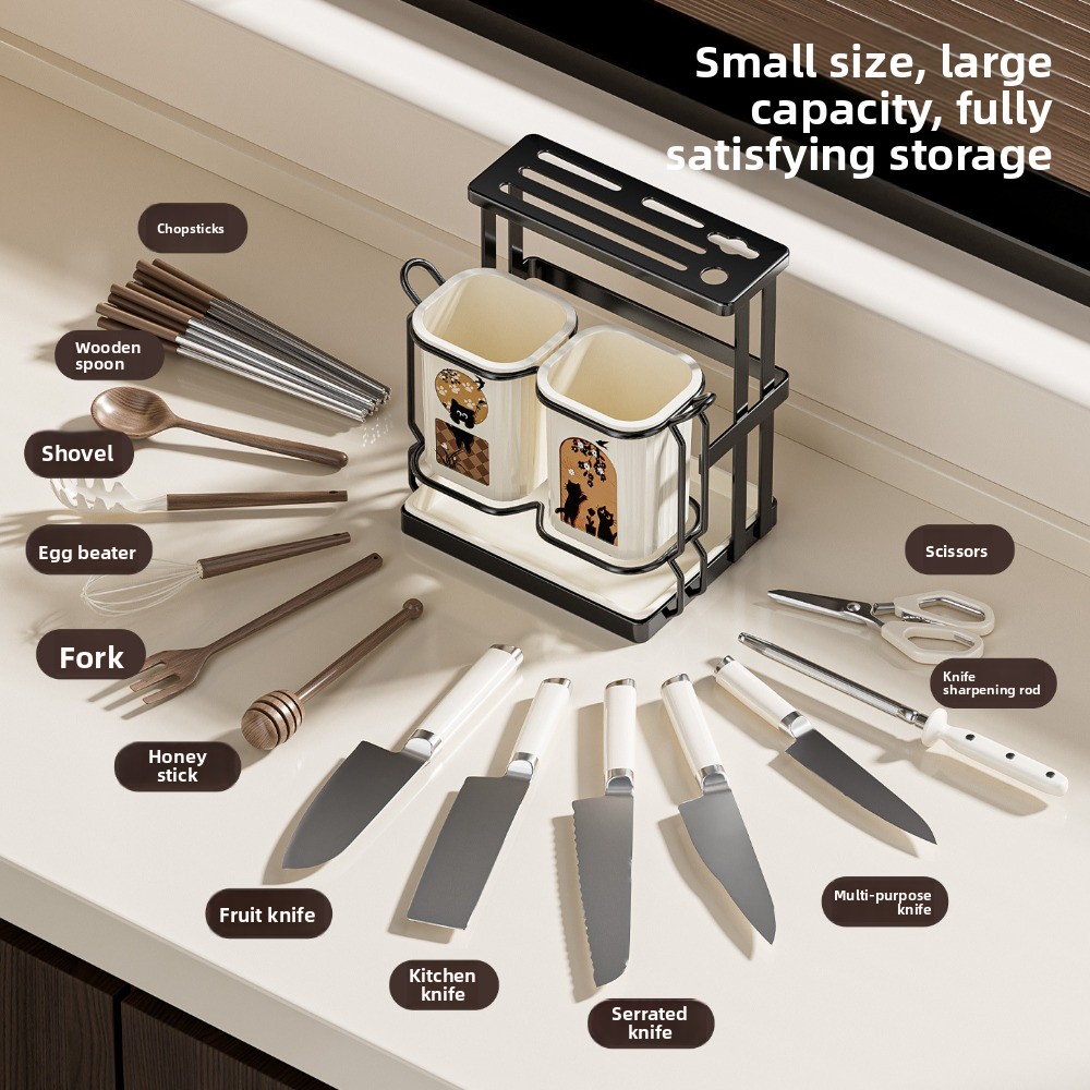 Kitchen Knife Storage Rack Cou - Commercial Kitchen Knife Holder recension och pris