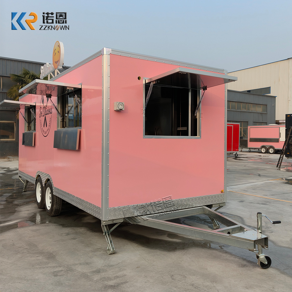 High Quality Food Truck Commer - Commercial Kitchen Trailer recension och pris