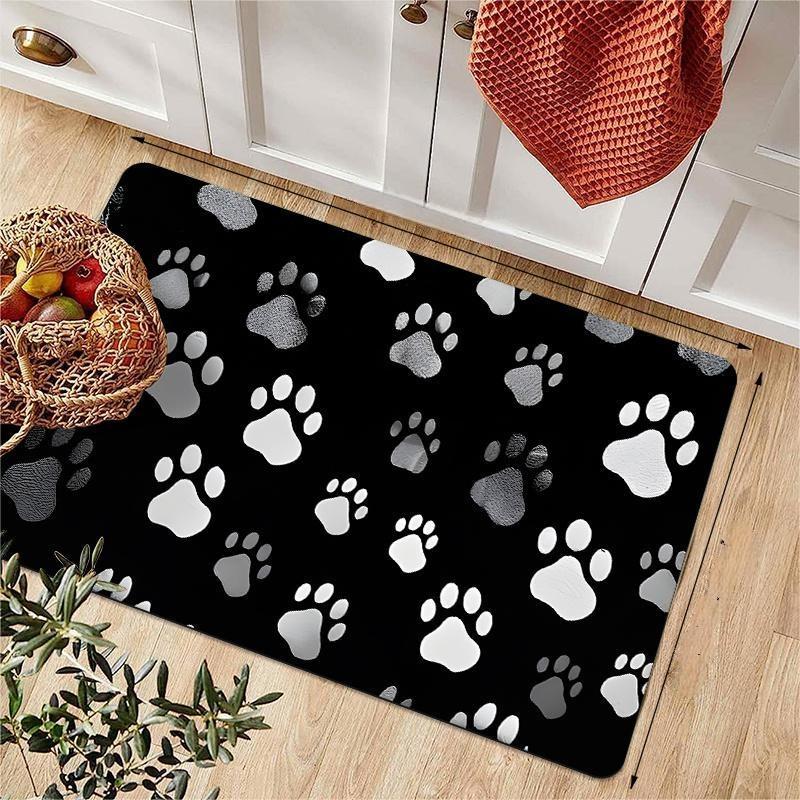 Animal Paw Print Carpet Mat Ru - Commercial Kitchen Non Slip Flooring recension och pris