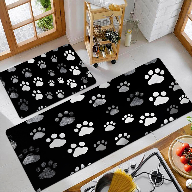 Animal Paw Print Carpet Mat Ru - Commercial Kitchen Non Slip Flooring recension och pris