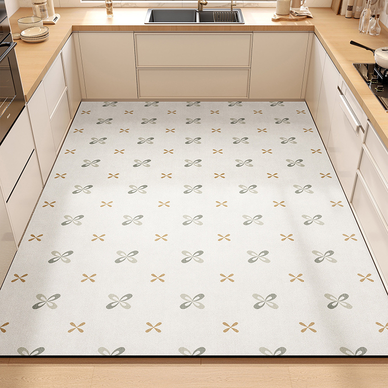Kitchen Rug PVC Leather Waterp - Commercial Kitchen Non Slip Flooring recension och pris