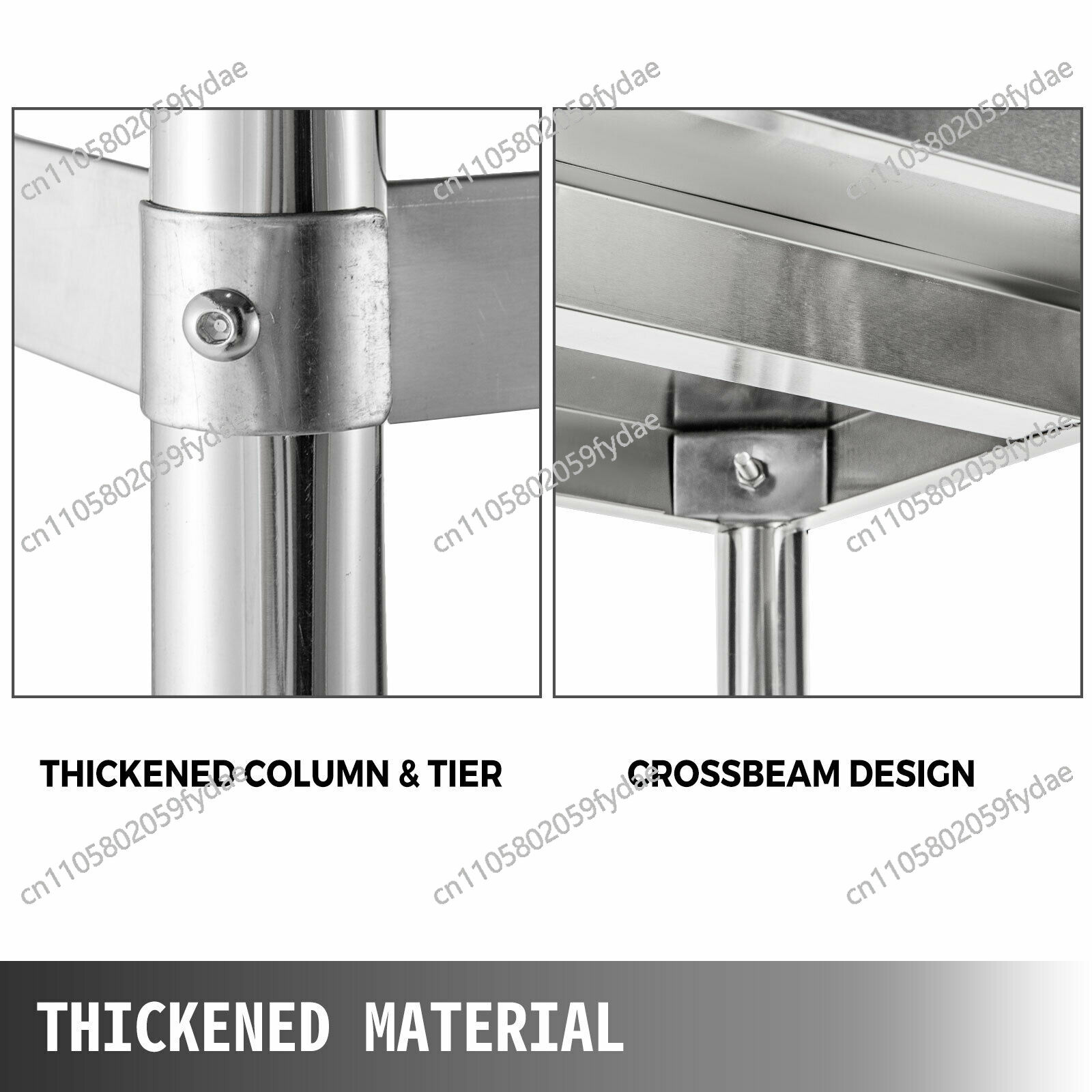 For 4-Tier Stainless Steel Com - Commercial Kitchen Store recension och pris
